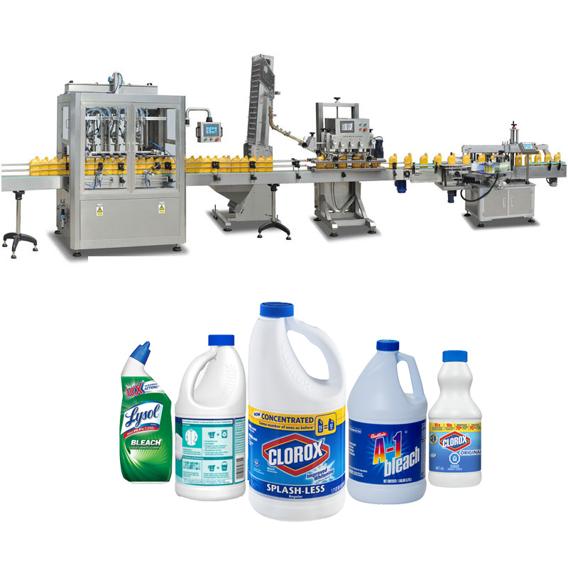 Macchina di riempimento del candeggiante